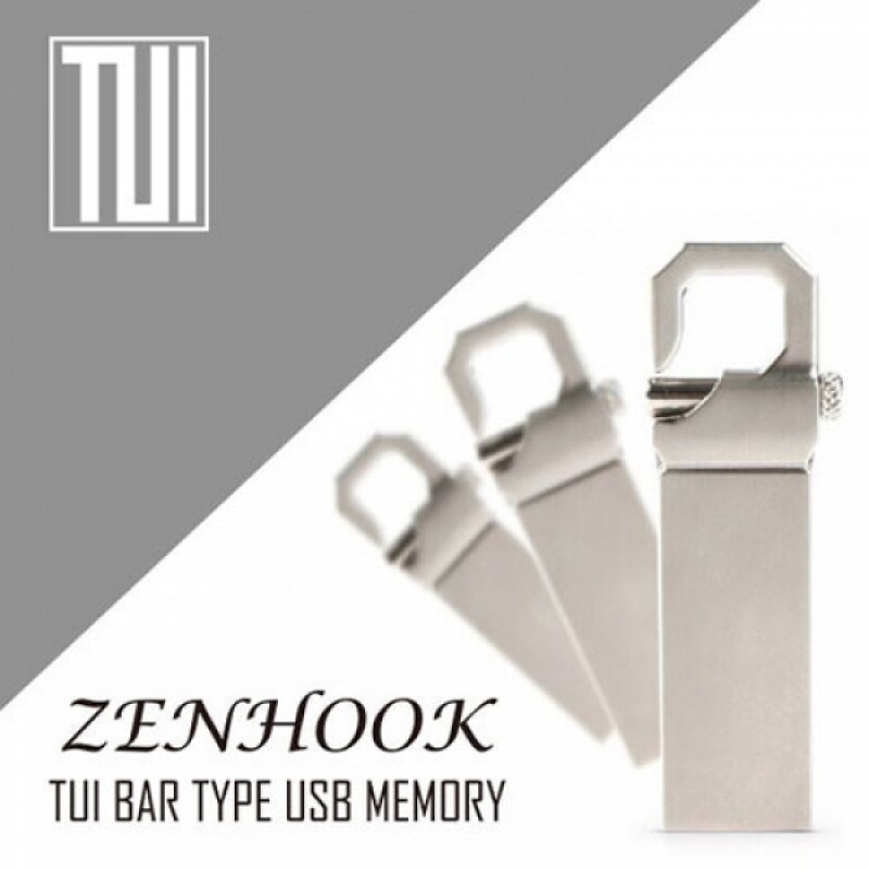 투이(TUI) 젠후크 ZEN Hook USB메모리(2.0) [10개부터 구매가능, 판촉물 도매 커스텀 굿즈 주문제작]